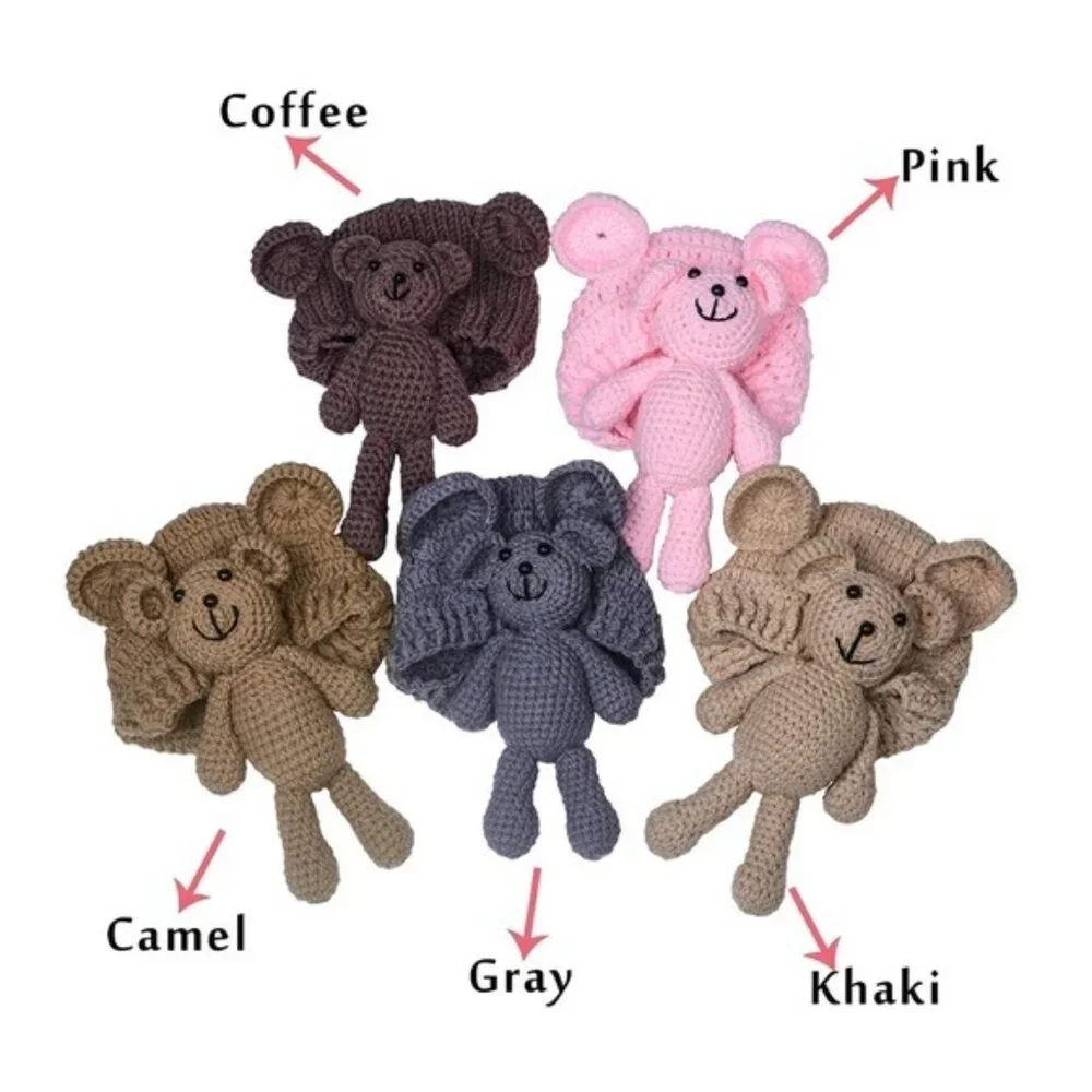NEW🎀Bear baby Hat Beanie With Bear 🎀